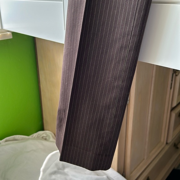 Lauren Brown Pinstriped pants - Picture 4 of 7